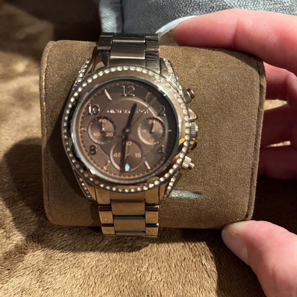 Michael Kors Accessories New Michael Kors Chocolate Diamond Watch